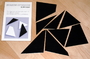 Bill Gosper's Shards of Samos Geometric Puzzle in Black