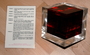 Bill Gosper's 4.25 inch Translucent Red Acrylic Cube (3 AVAILABLE)